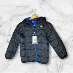 Gerry Boys' Torque Puffer Jacket Youth S Lightweight, Water/Wind-Resistant. NWT
